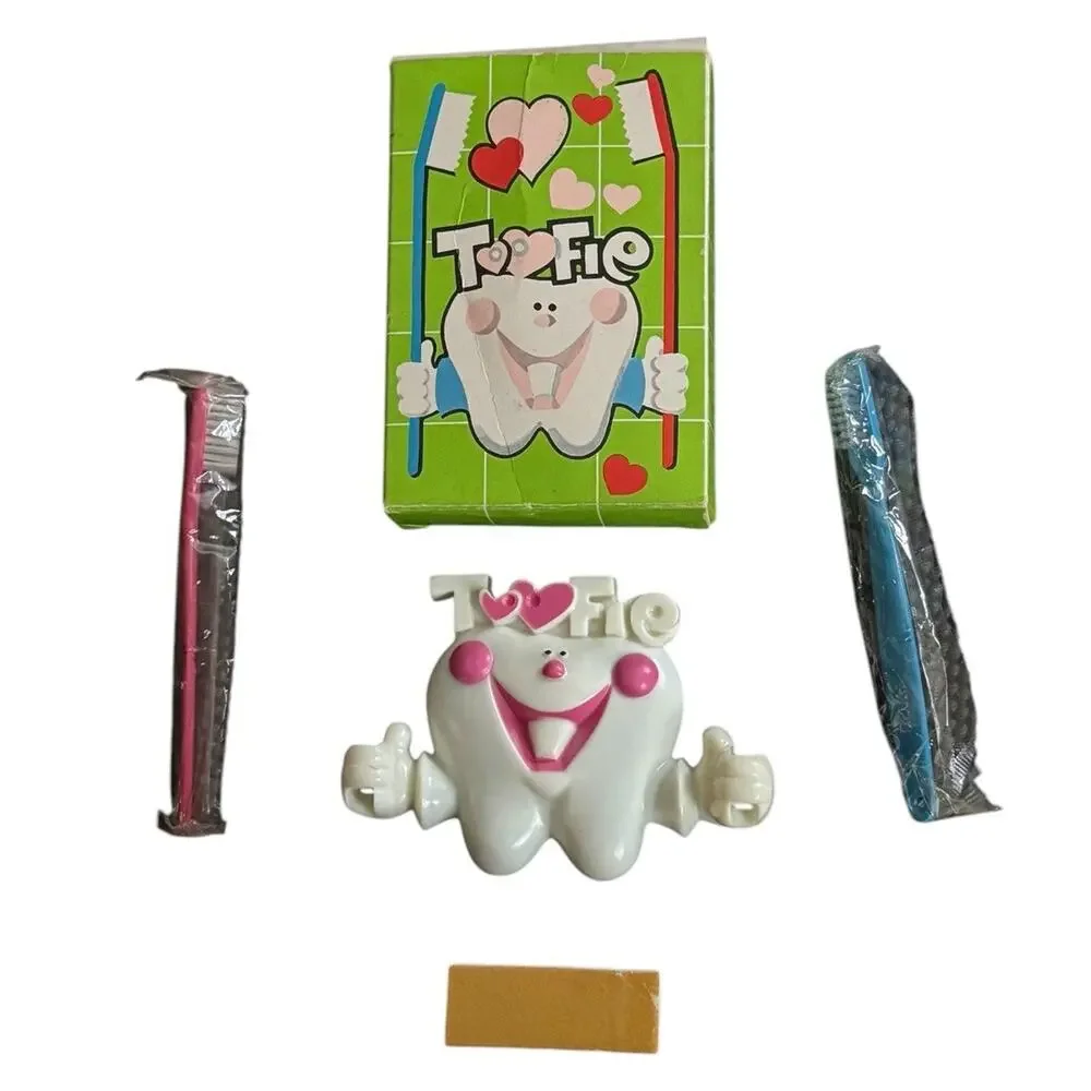 VTG I Love Toofie Brushes Holder Avon Kids Dentistry Bathroom New Old Stock‎ NEW